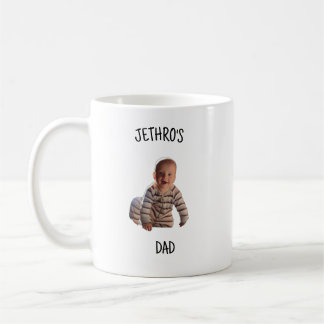 Mug Photo de bébé personnalisée pour papa – Cadeau per