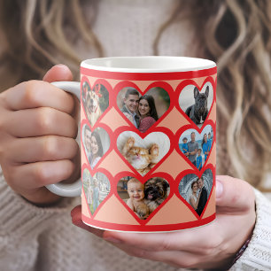 Mug Photo de cœur personnalisée