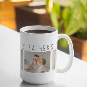 Mug Photo de collection moderne et Fête des pères heur