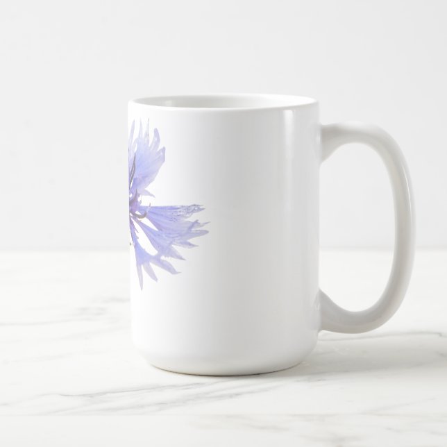 Mug Photo de Cornflower bleu - (Droite)