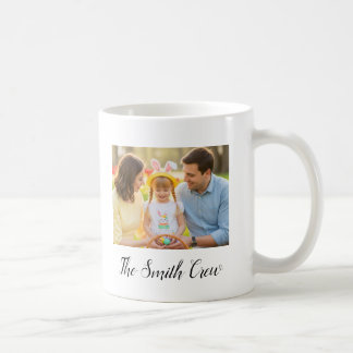 Mug photo de famille personnalisé avec message per