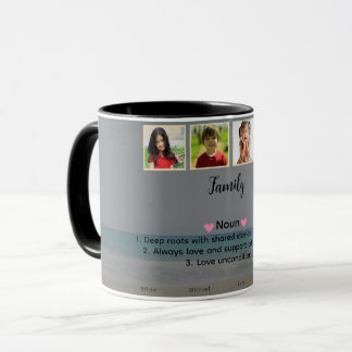 Mug Photo de famille personnalisée
