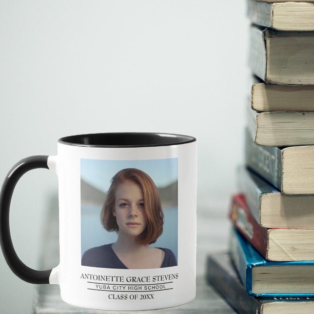 Mug Photo de fin d'études secondaires (Créateur téléchargé)