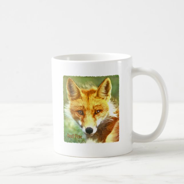 Mug Photo de Fox rouge (Droite)