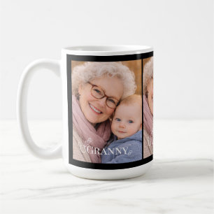 Mug Photo de grand-mère Année d'établissement Cœur Mod