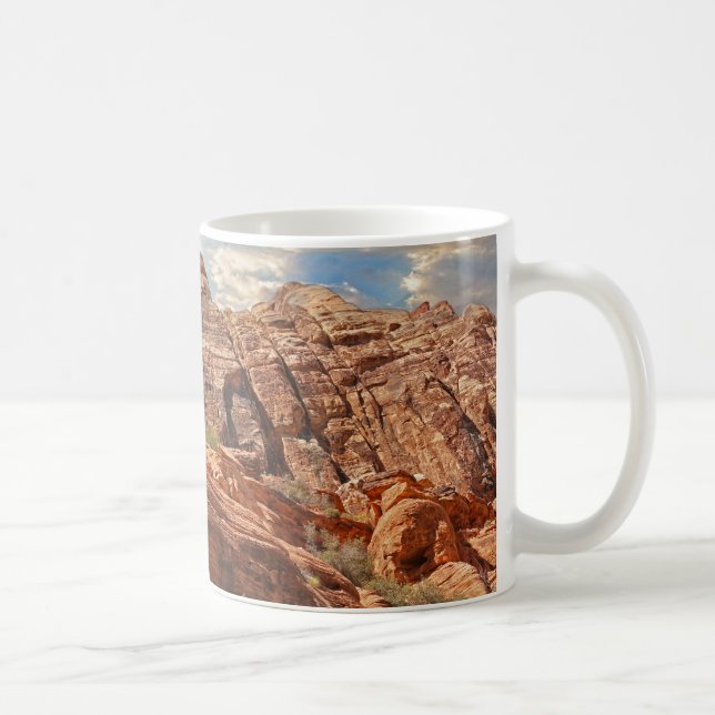 Mug Photo de HDR de montagnes (Droite)