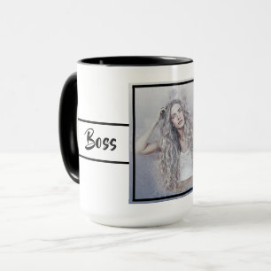 Mug Photo de la patronne Lady Créez votre propre Ringe
