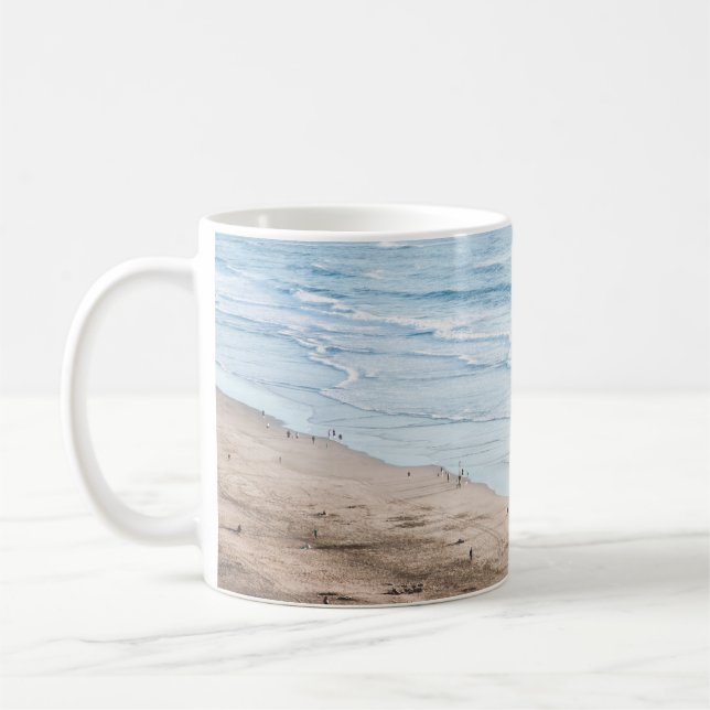 Mug PHOTO DE LA PLAGE vintage (Gauche)