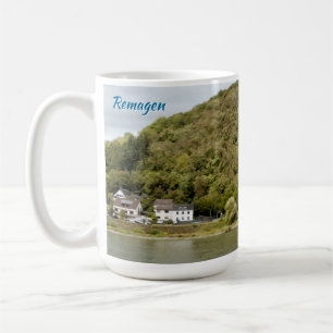 Mug Photo de l'effet de peinture du pont de la rivière
