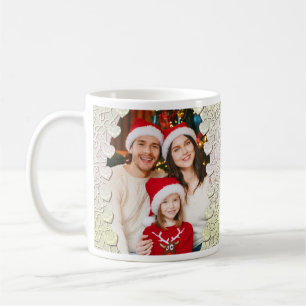 Mug Photo de Noël personnalisé Famille Vacances