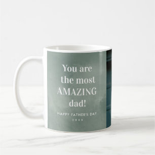 Mug Photo de papa incroyable Fête des Pères 