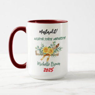Mug Photo de remise des diplômes personnalisée de la p