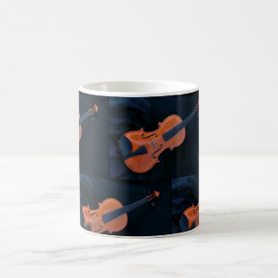 Mug Photo de violon en gros plan