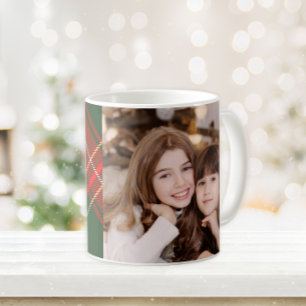 Mug Photo du nom de famille de Noël