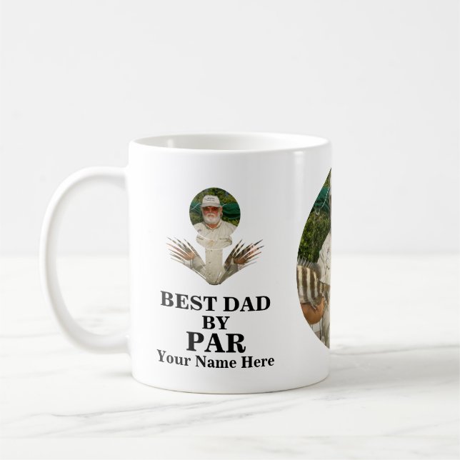 Mug Photo en forme de balle de golf personnalisée Meil (Gauche)