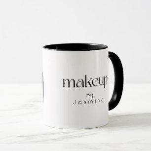 Mug Photo en noir et blanc MAF  Carte de visite élégan