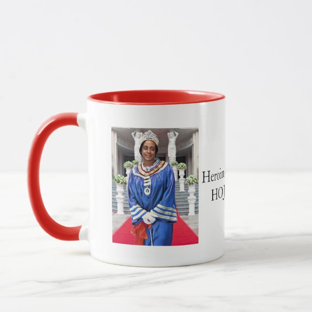 Mug Photo et logo de l'OFJ (Gauche)