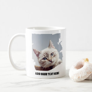 Mug Photo et texte personnalisés pour animaux de compa