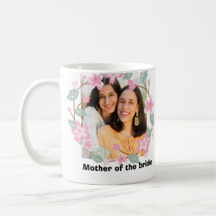 Mug Photo florale personnalisée cof de la mère de la m
