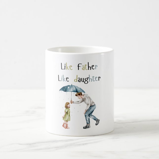 Mug Photo Like Père Like fille/fils (Centre)
