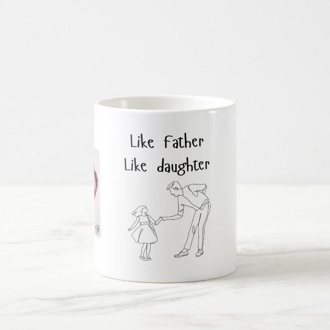 Mug Photo Like Père Like fille/fils (Centre)