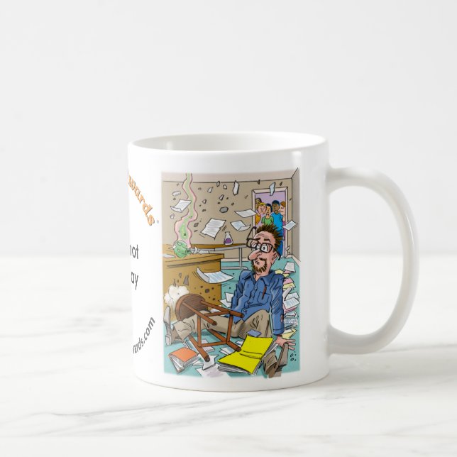 Mug Photo lundi, professeur en lambeaux (Droite)
