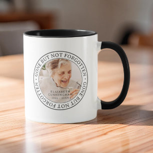 Mug Photo Mémorial « Disparu mais pas oublié »