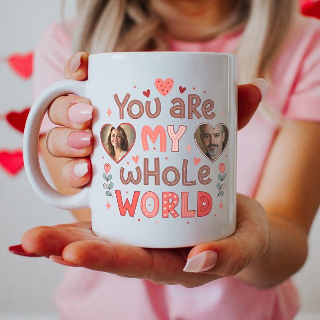 Mug Photo personnalisable des parents, Valentine Photo (Créateur téléchargé)