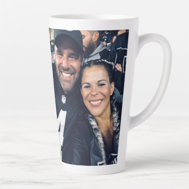 Mug photo personnalisé 17oz Latte Love par Zazz_it (Droite)