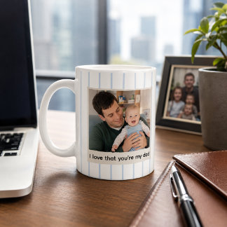 Mug Photo Personnalisé Je T'aime Parce Que Tu Es M