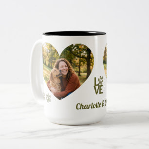 Mug Photo Personnalisé Maman de Chien Nom Personna