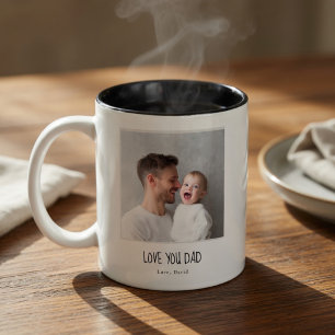 Mug Photo Personnalisé pour Papa   Cadeau Personna