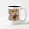 Mug photo personnalisé vintage Coeur