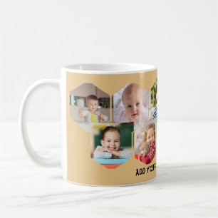 Mug photo personnalisée avec 10 photos