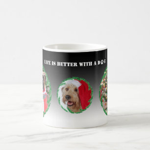 Mug Photo personnalisée Chien de Noël