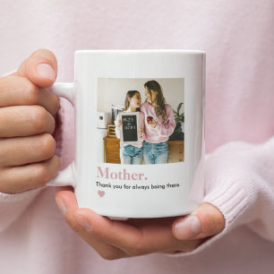 Mug Photo personnalisée de maman Merci