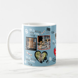 Mug Photo Personnalisée Du Visage Du Chien, Photo Pers