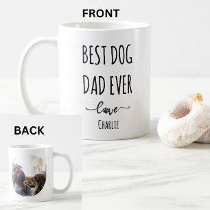 Mug Photo personnalisée Meilleur chien papa