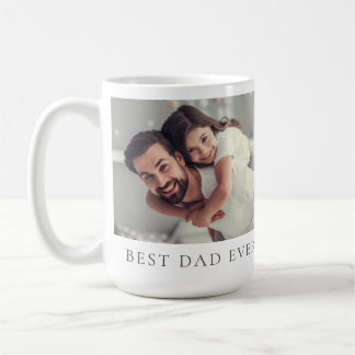 Mug Photo personnalisée Meilleur papa jamais
