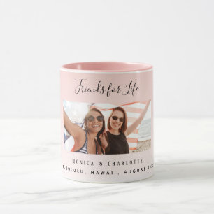 Mug Photo personnalisée meilleurs amis pour la vie ros