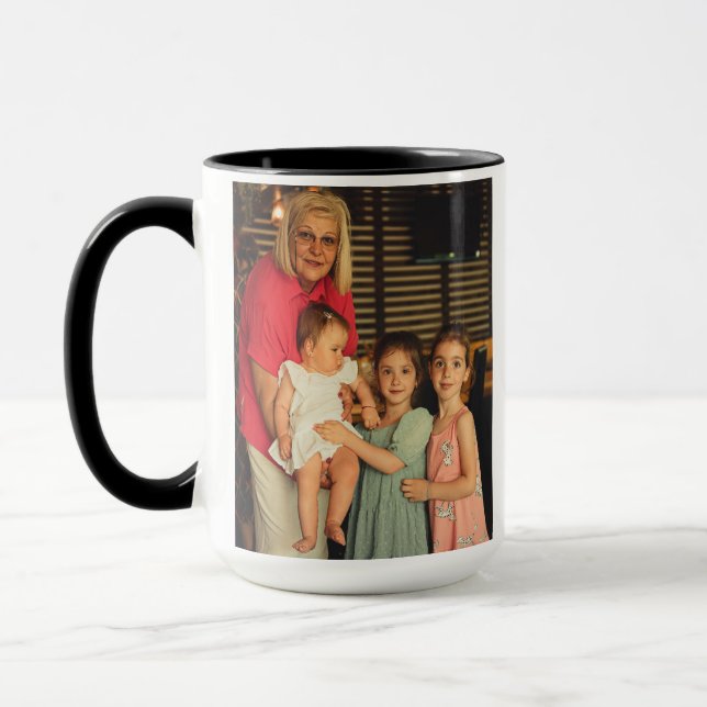 Mug Photo personnalisée Mug, grand-mère de la fête des (Gauche)