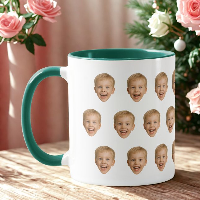 Mug Photo Personnalisée, Photo Personnalisée, Famille (Créateur téléchargé)