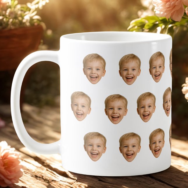 Mug Photo Personnalisée, Photo Personnalisée, Famille (Créateur téléchargé)