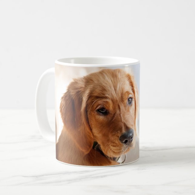 Mug Photo personnalisée pour animaux de compagnie (Devant gauche)