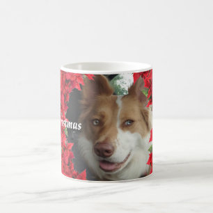 Mug Photo personnalisée pour animaux Noël