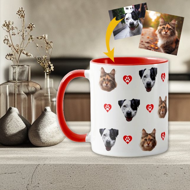 Mug Photo pour animal de compagnie personnalisée (Créateur téléchargé)