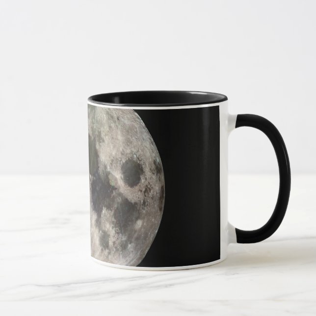 Mug Photo renversante de la lune (Droite)