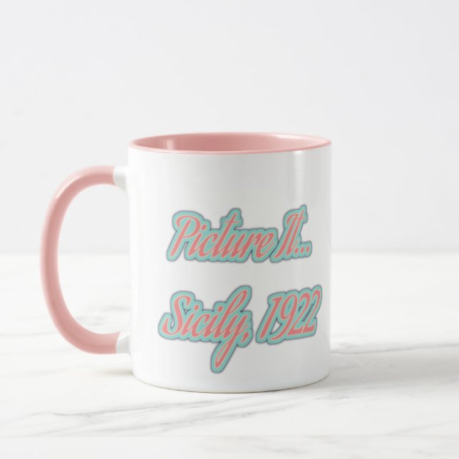 Mug Photo...Sicile, 1922 Sophia Golden Girls (Gauche)