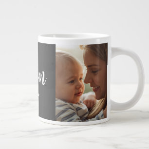 Mug Photo Spécialité Noir Établi par Maman