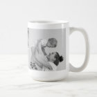 Photo & Texte Moderne Coeur Rouge Mère Cadeau